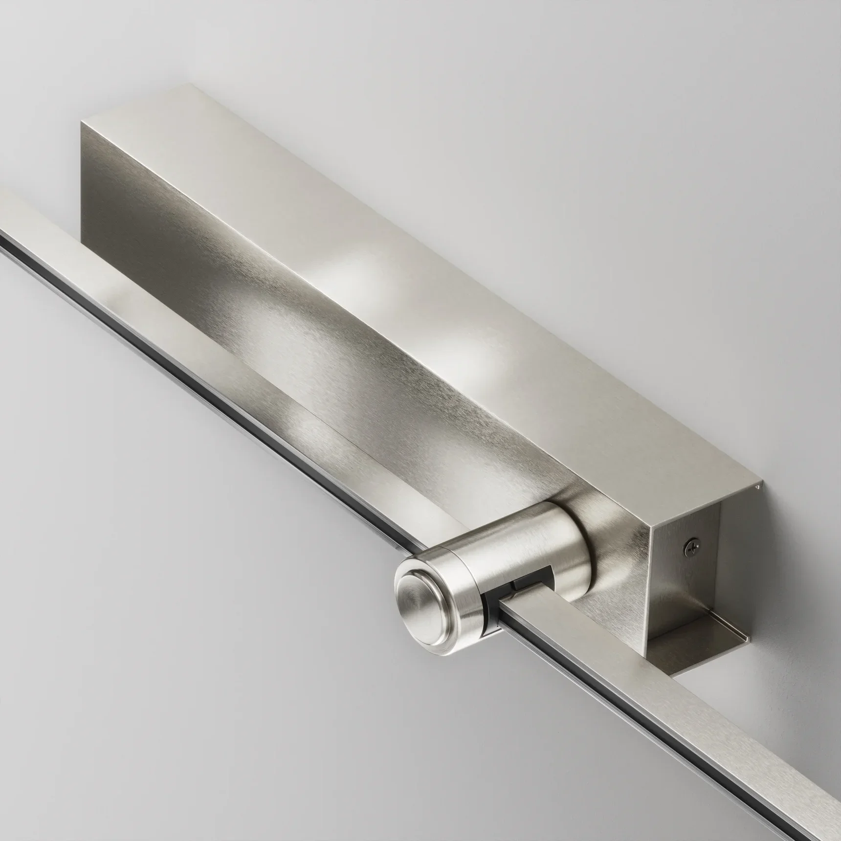 Основание настенное Wall для блока питания с вводом питания Flarity платина, TRA155CW-BB-PT