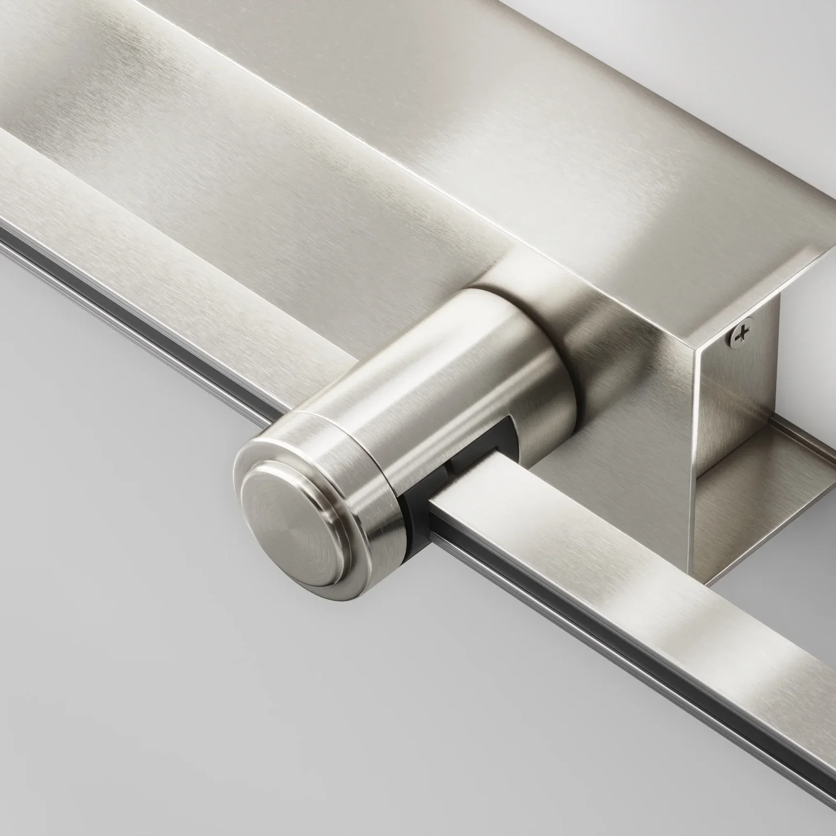 Основание настенное Wall для блока питания с вводом питания Flarity платина, TRA155CW-BB-PT