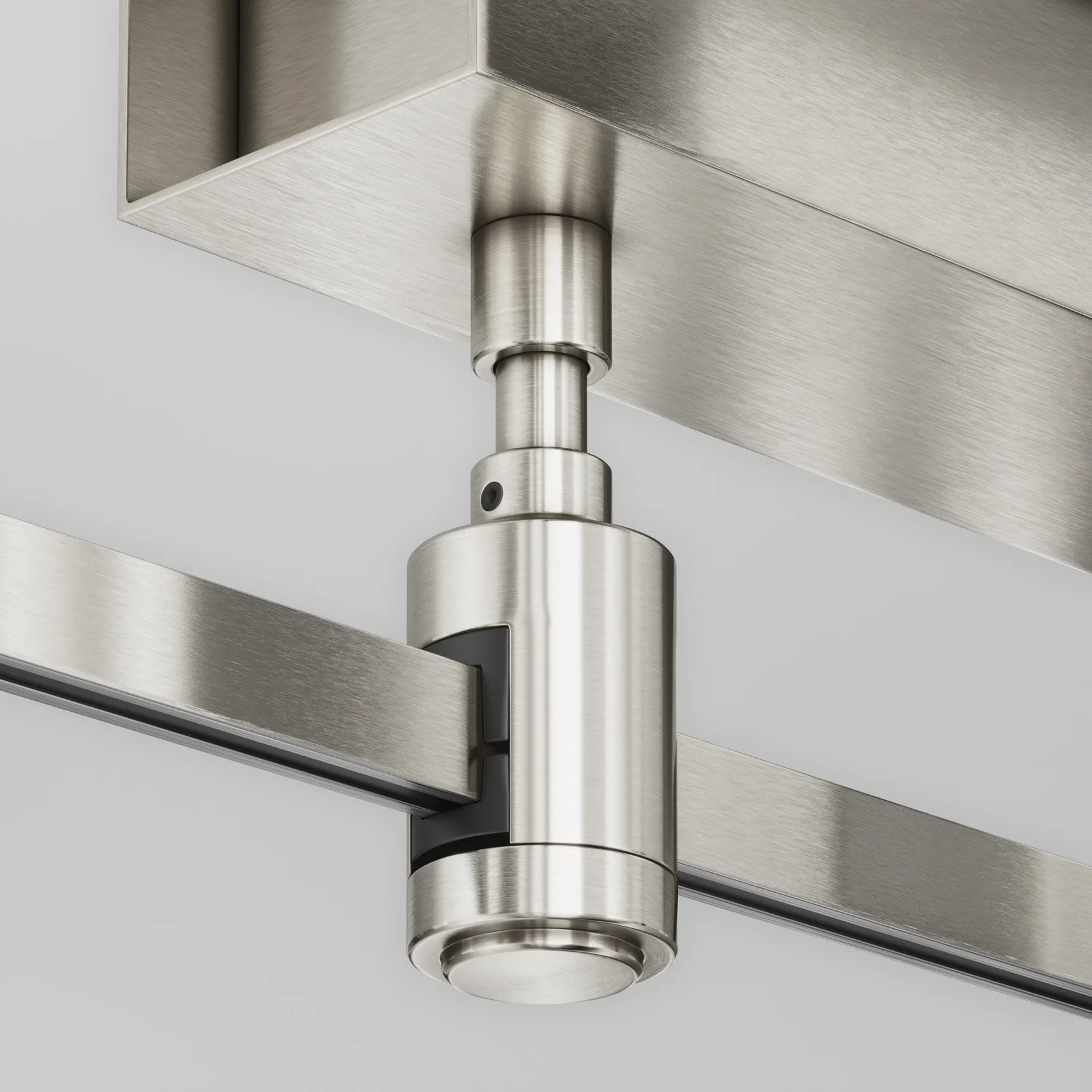 Основание потолочное Short для блока питания с вводом питания Flarity платина, TRA156C-BB1-PT