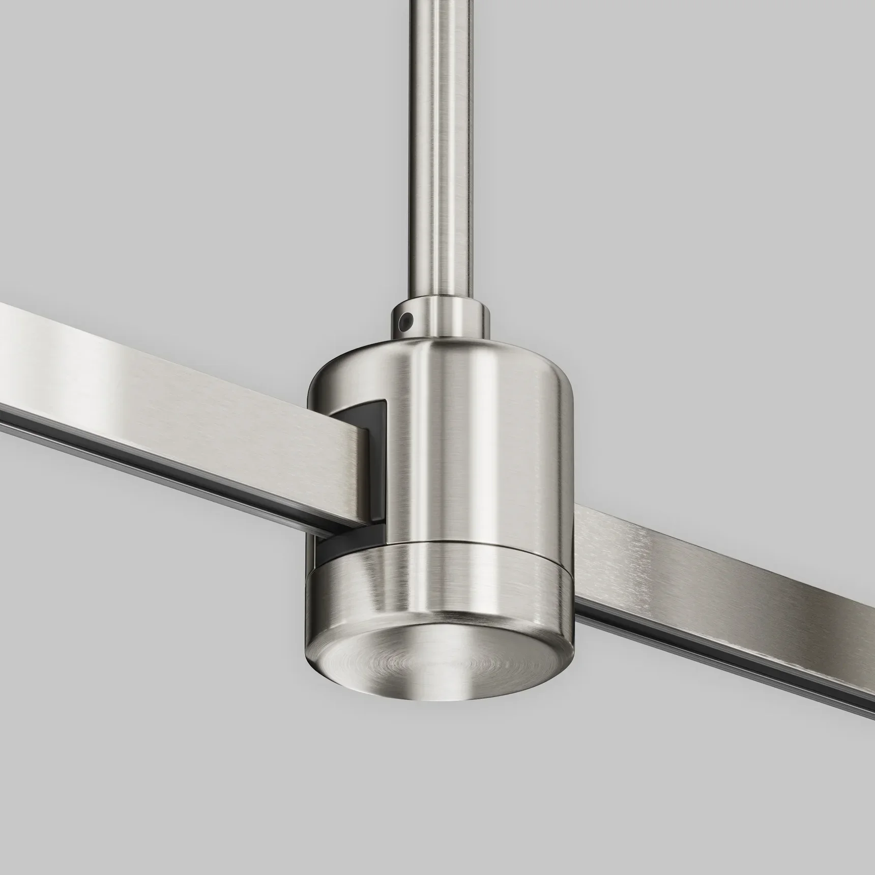 Крепление потолочное Short 138мм с прямым коннектором питания Flarity платина, TRA156C-IPCL1-PT