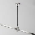 Подвес тросовый Hang с вводом питания Flarity платина, TRA157SW-B1-PT