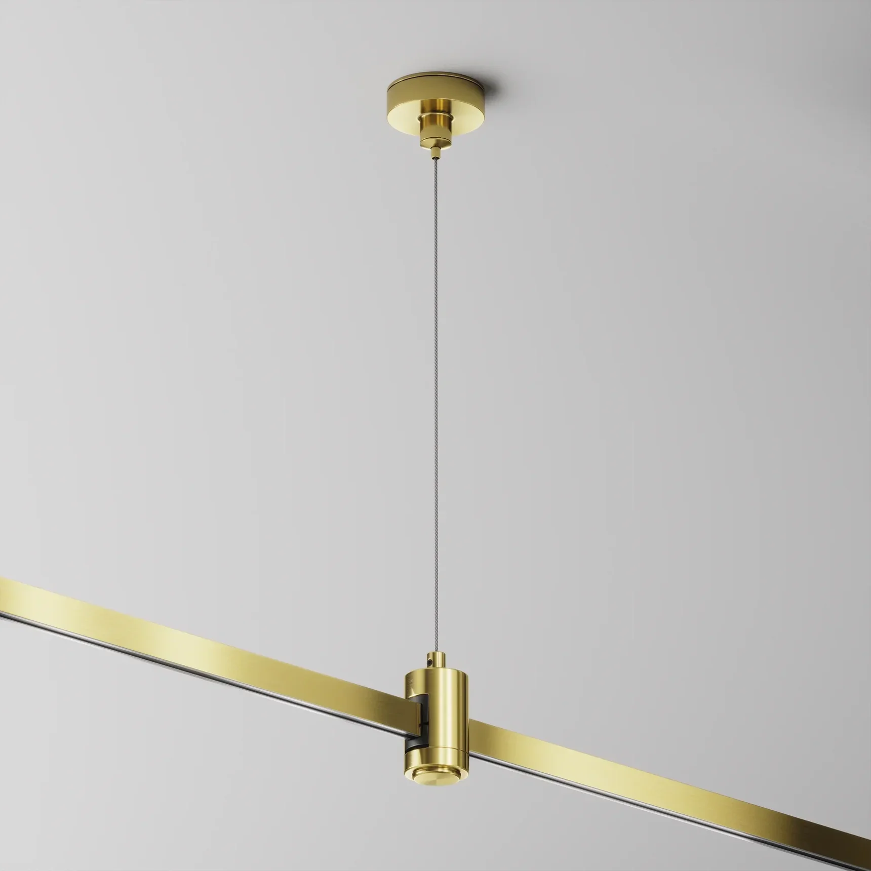 Подвес тросовый Hang одинарный Flarity латунь, TRA157SW-S1-BS