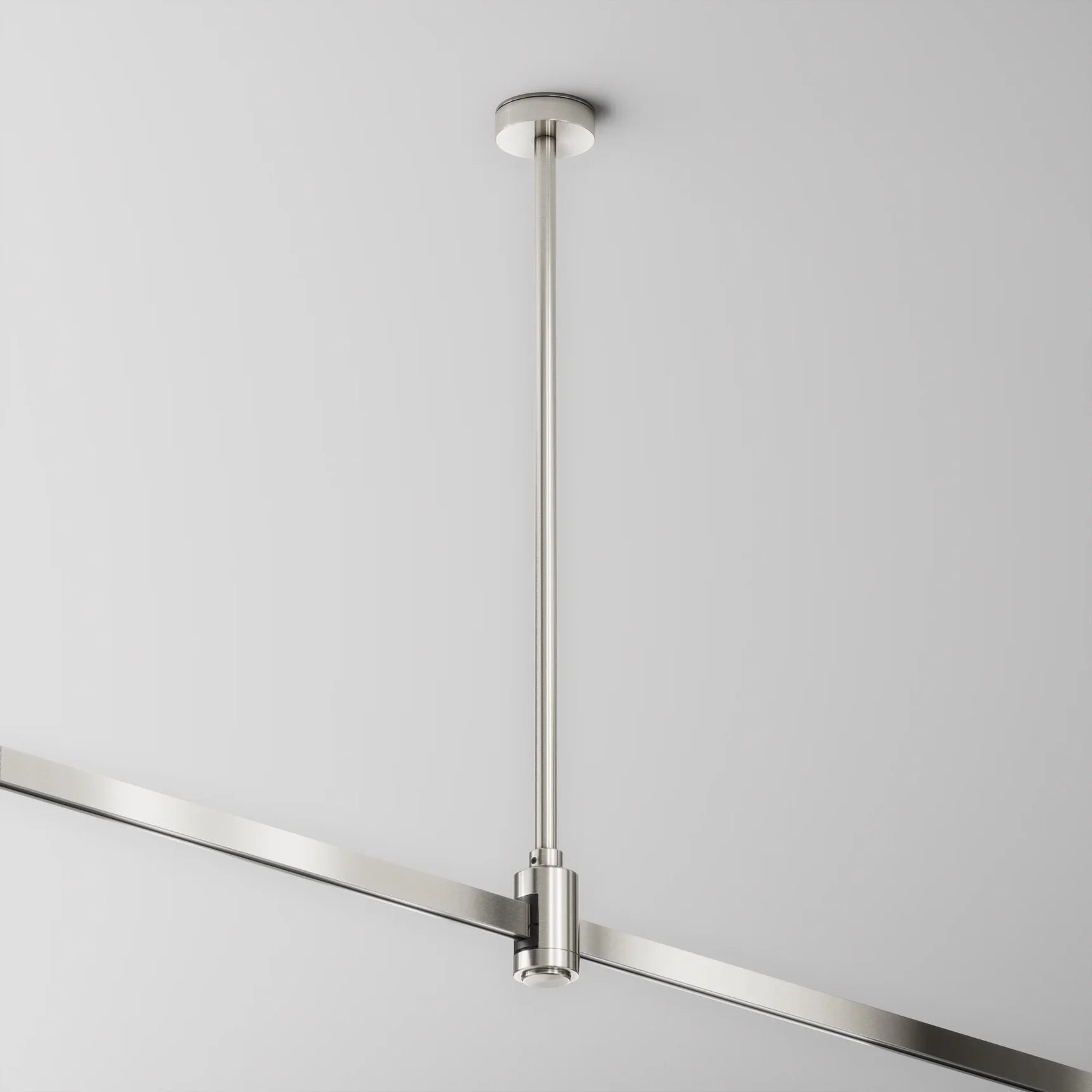 Крепление потолочное Medium 360мм с вводом питания Flarity платина, TRA158C-BL1-PT