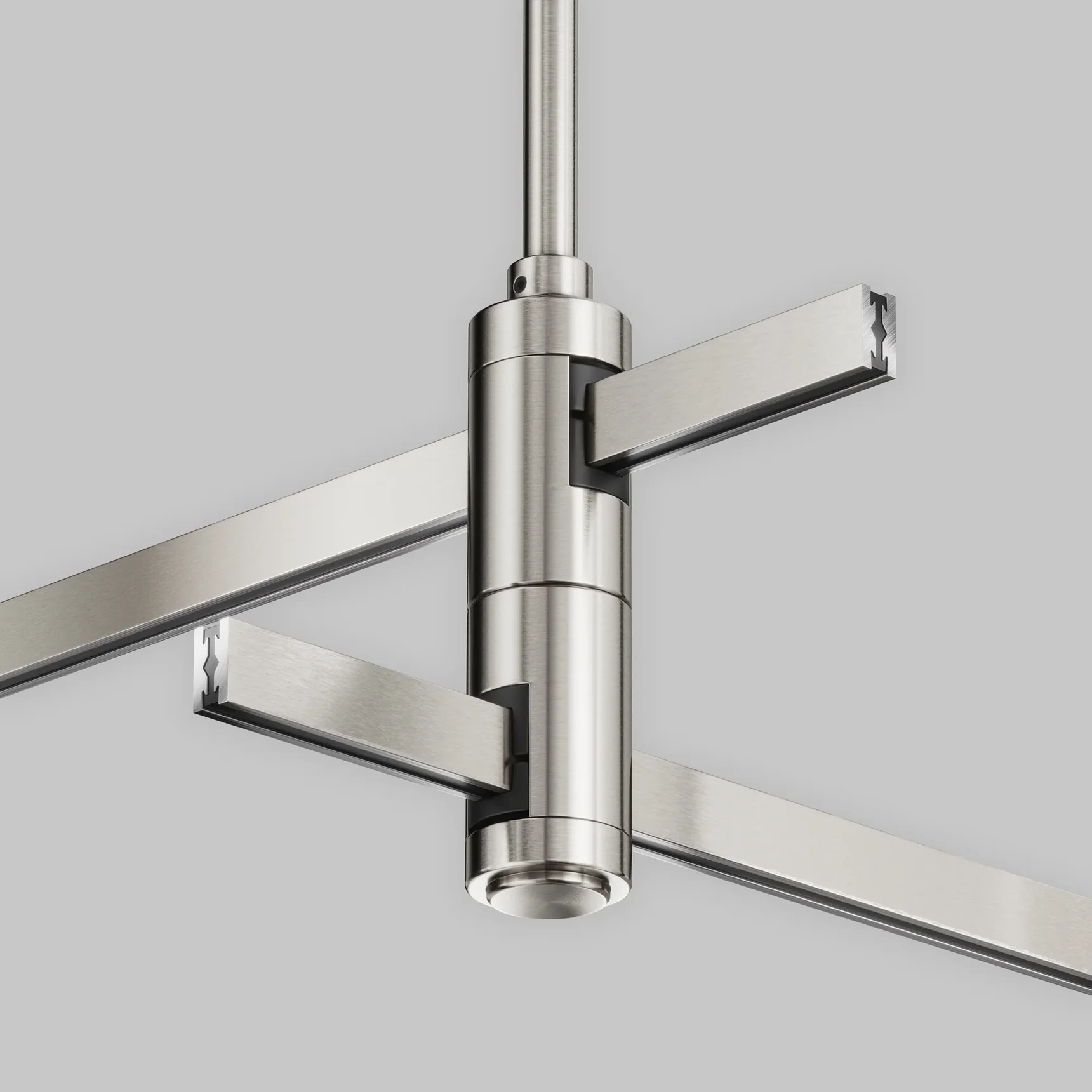 Крепление потолочное Long двойное 700мм Flarity платина, TRA159C-D1-PT