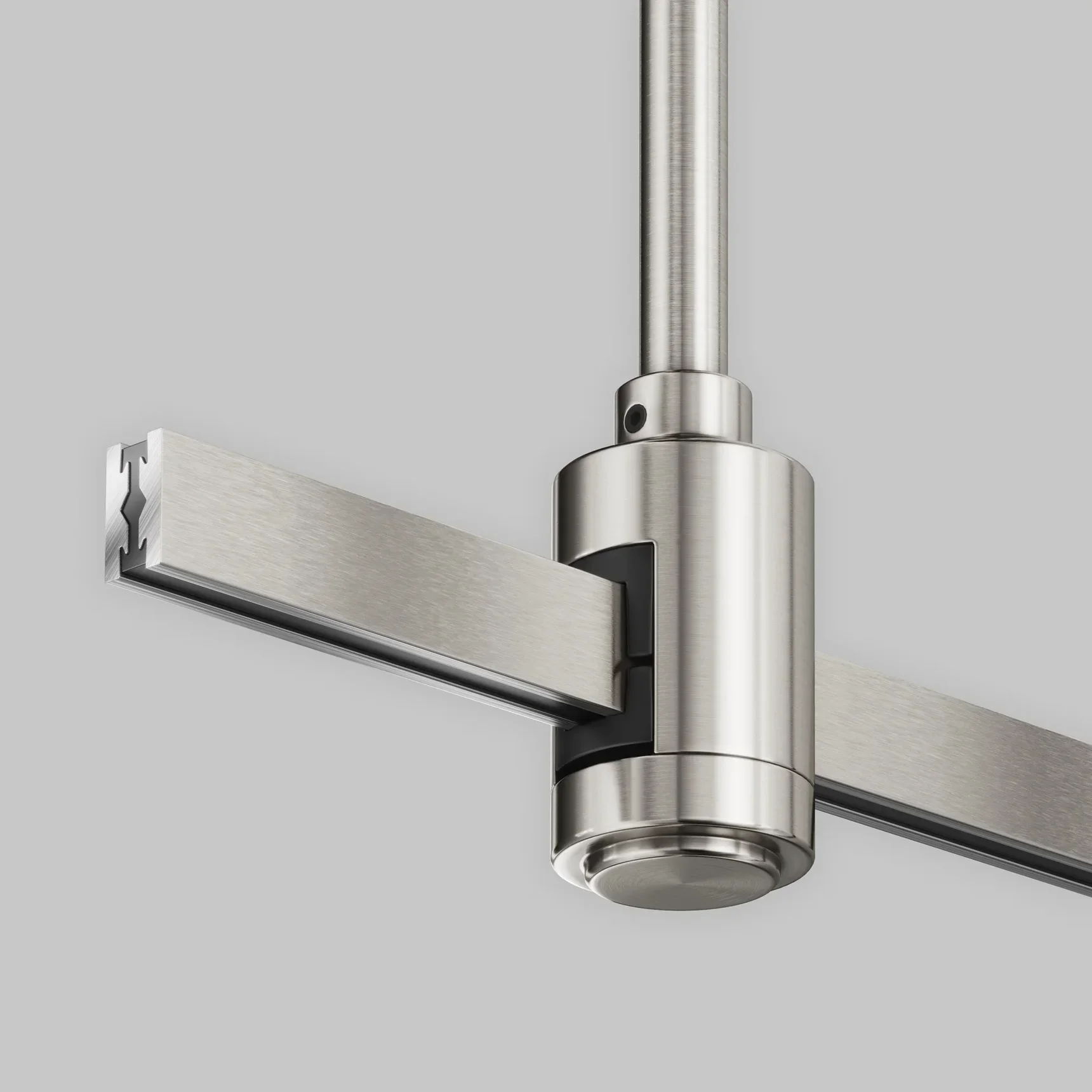 Крепление потолочное Long одинарное 700мм Flarity платина, TRA159C-S1-PT