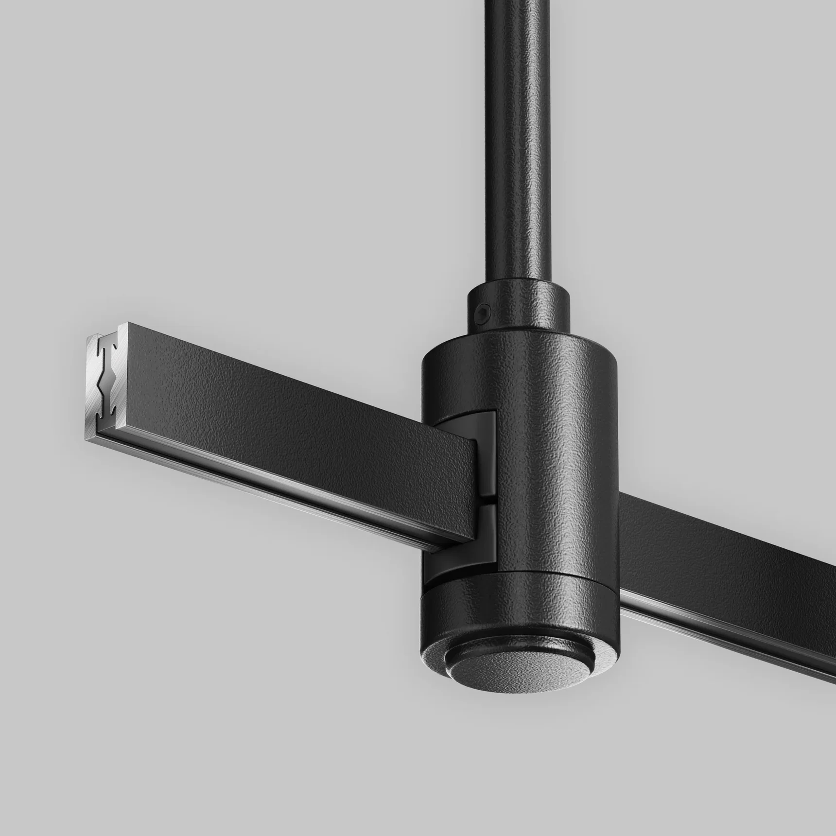 Крепление потолочное Long одинарное 760мм Flarity черный, TRA159C-SL1-B