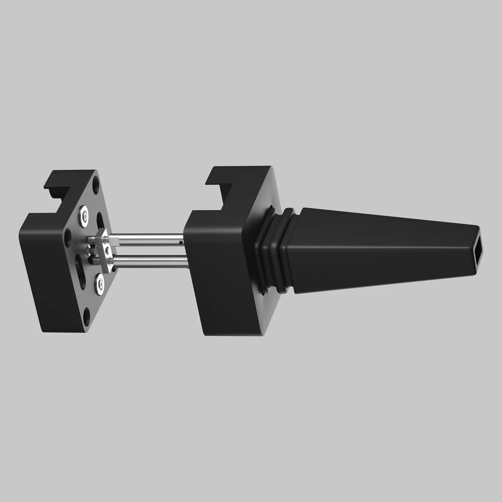 Настенный фиксатор для подвесного монтажа шинопровода Elasity, TRA160BC-B