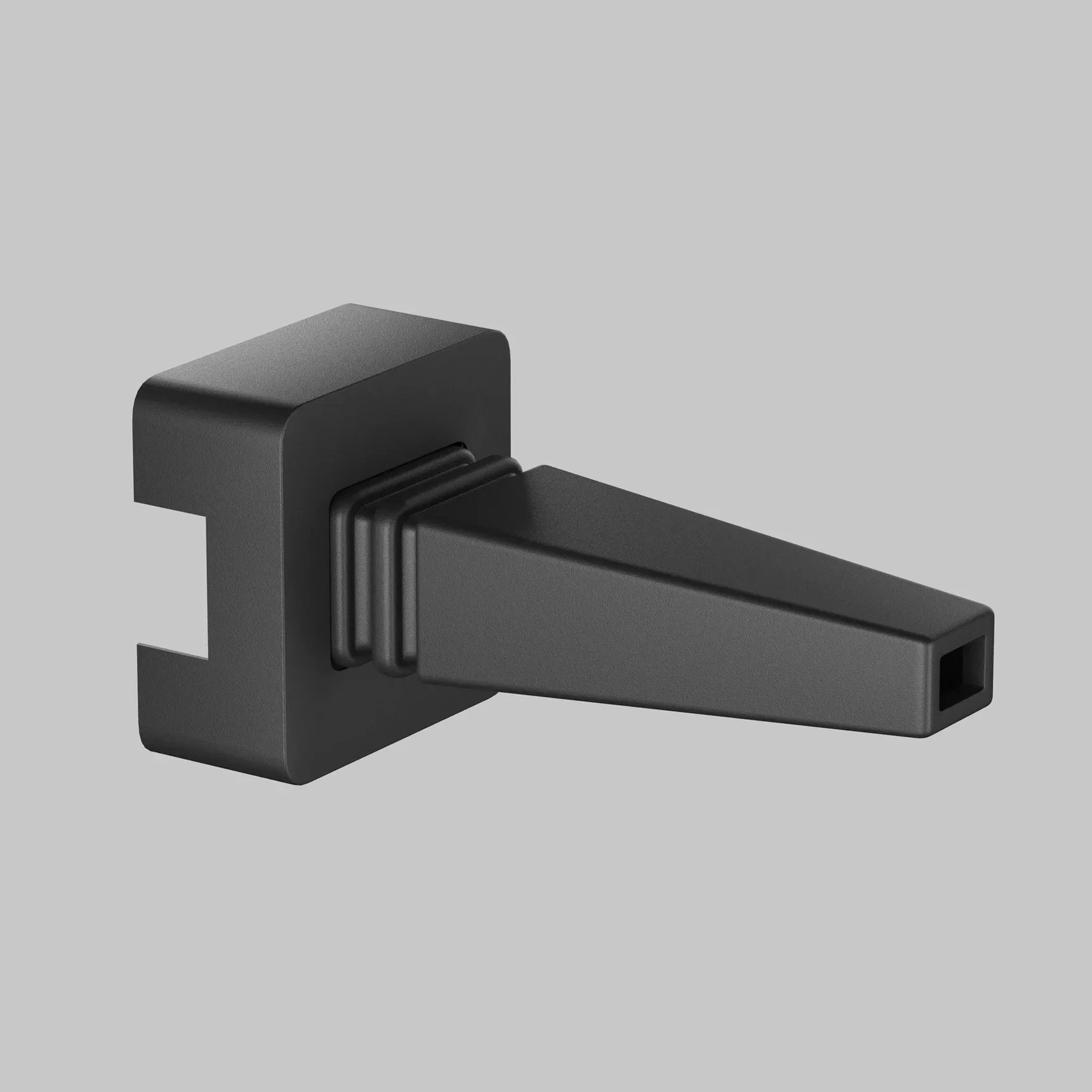 Настенный фиксатор для подвесного монтажа шинопровода Elasity, TRA160BC-B