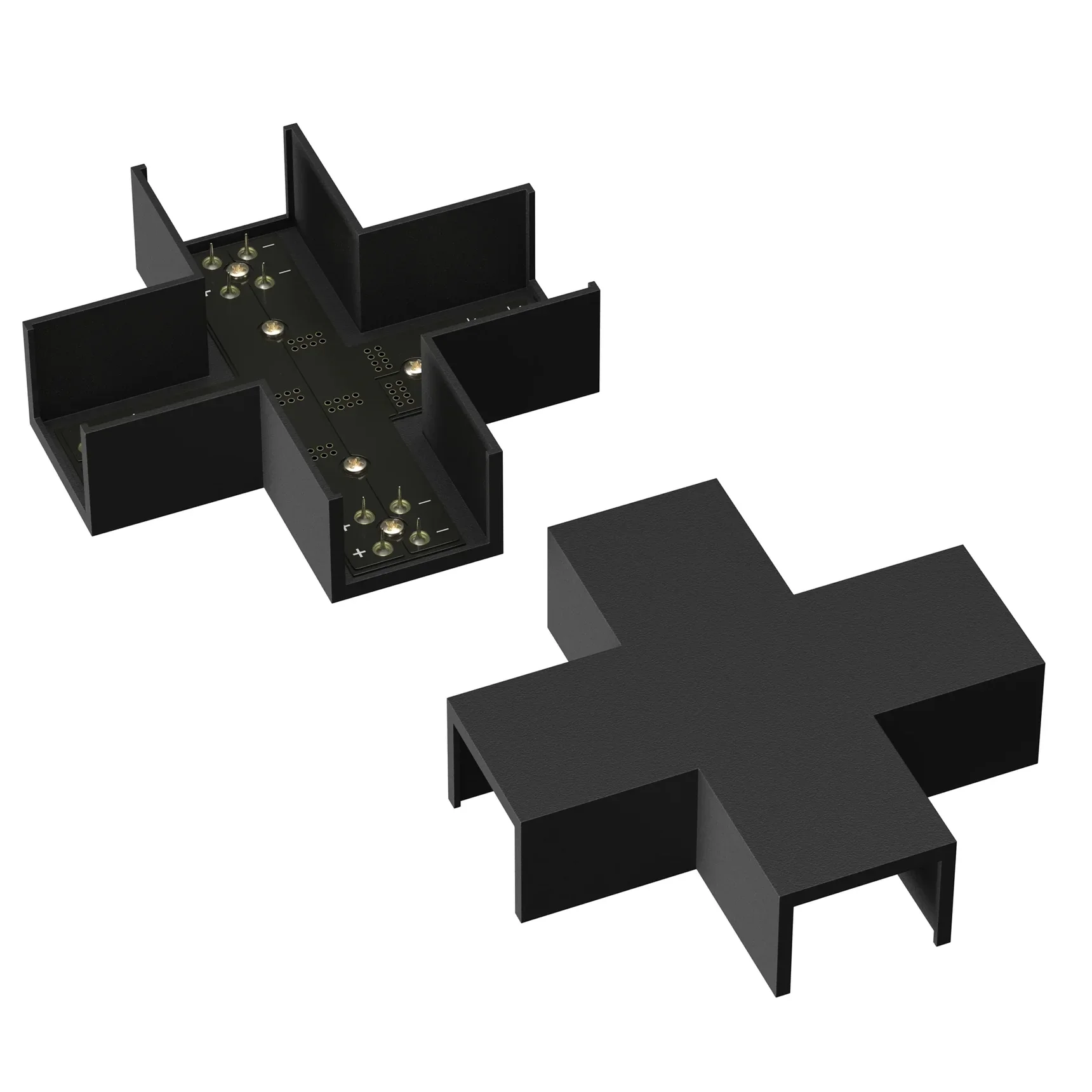 Коннектор питания X-образный Elasity, TRA160CX-11B