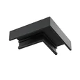 Коннектор угловой, накладной Basity, черный, TRA172CL-11B