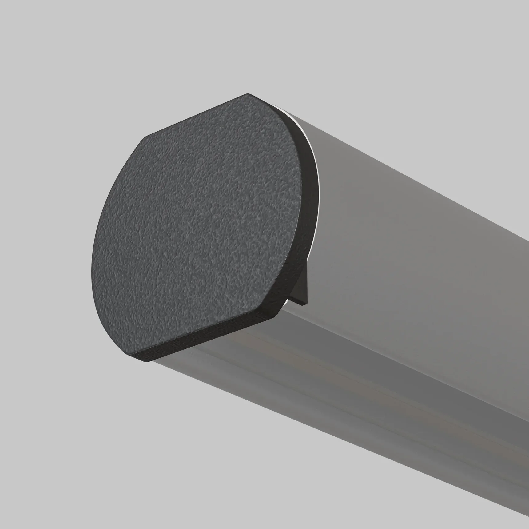 Заглушка для круглого шинопровода, 2 шт. Basity, черный, TRA172EC-R-11B