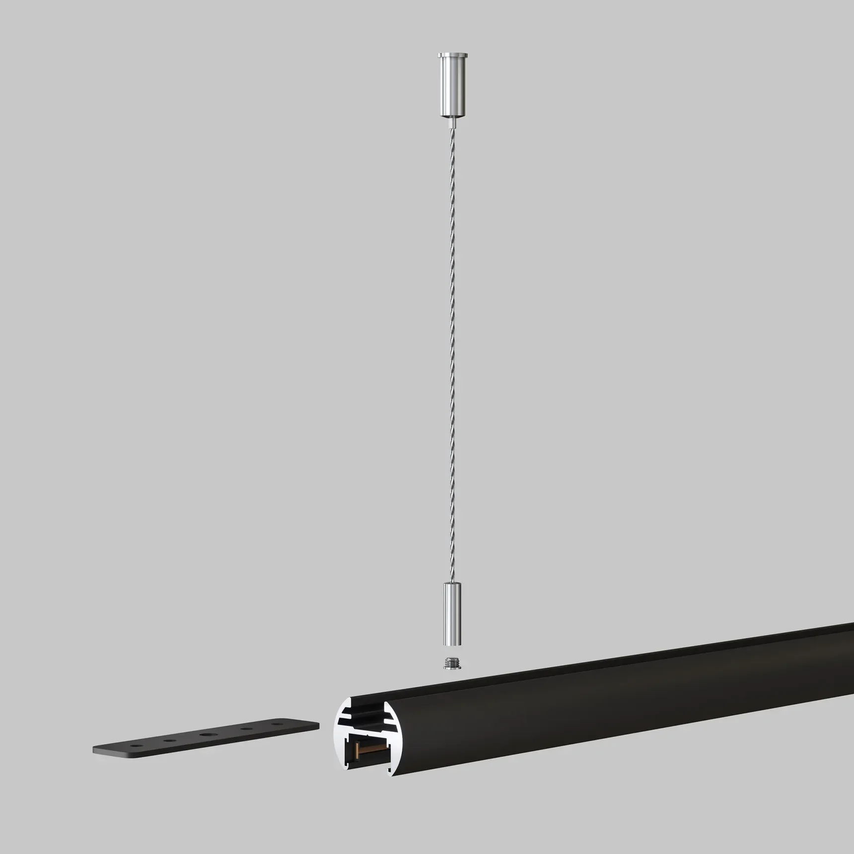 Тросовый подвес Basity, 2 шт, TRA172SW-R-1B