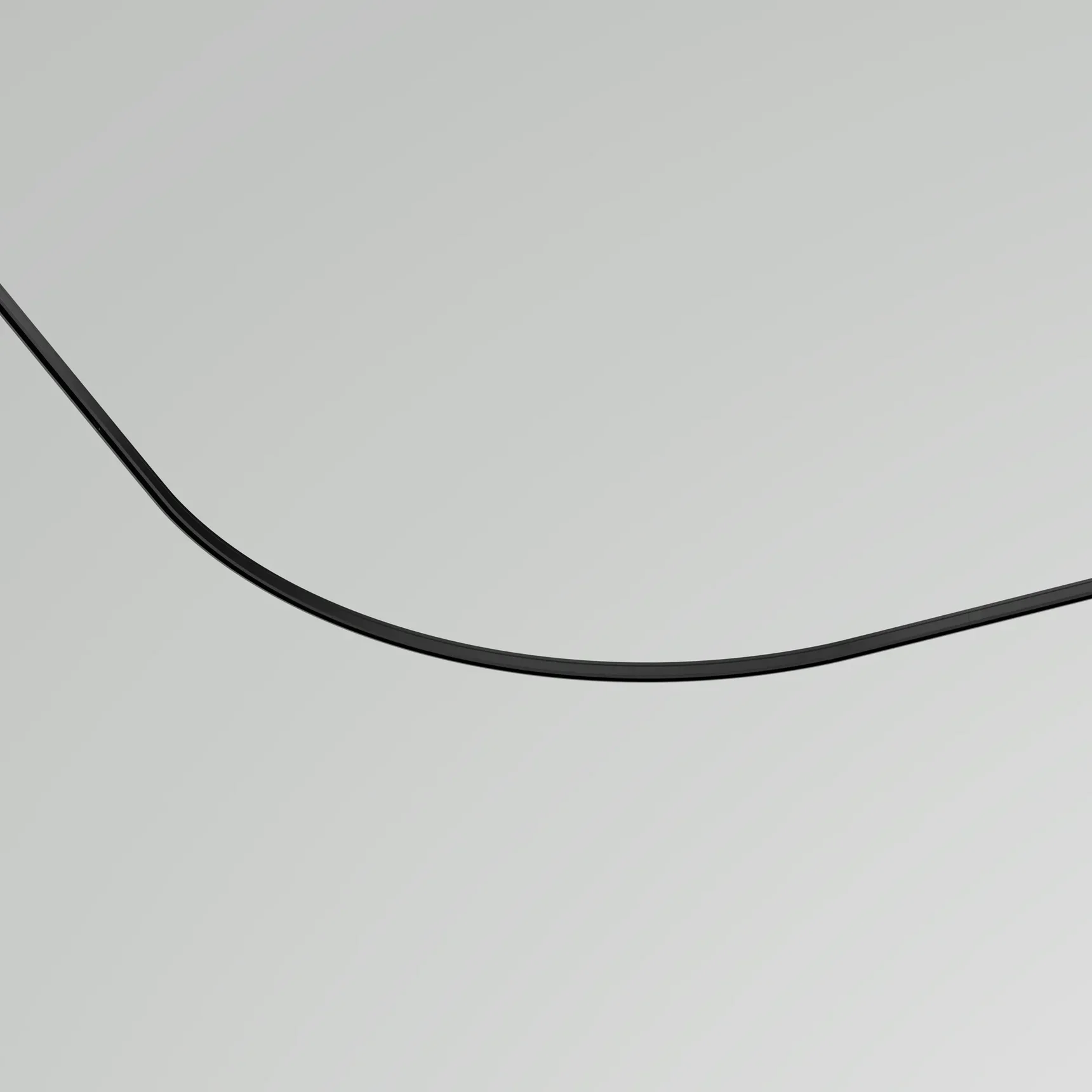 Коннектор радиусный D900 накладной Levity черный, TRA184-R900-11B