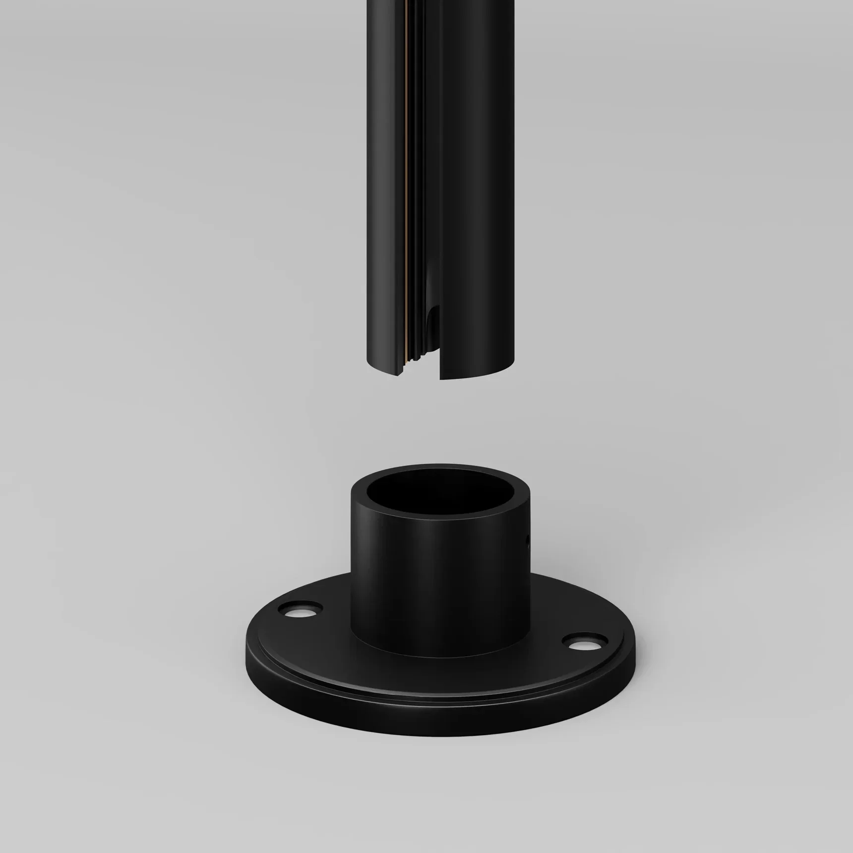 Основание напольное для круглого шинопровода Levity, TRA184BC-R-11B