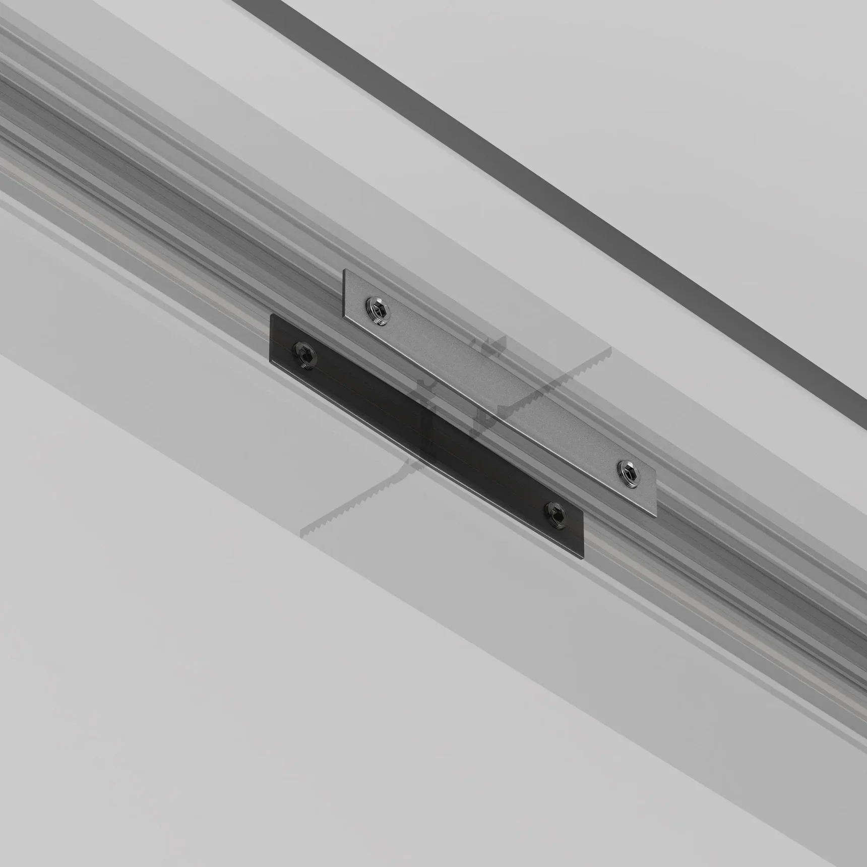 Коннектор прямой для шинопровода Levity, 2шт, TRA184C-12S