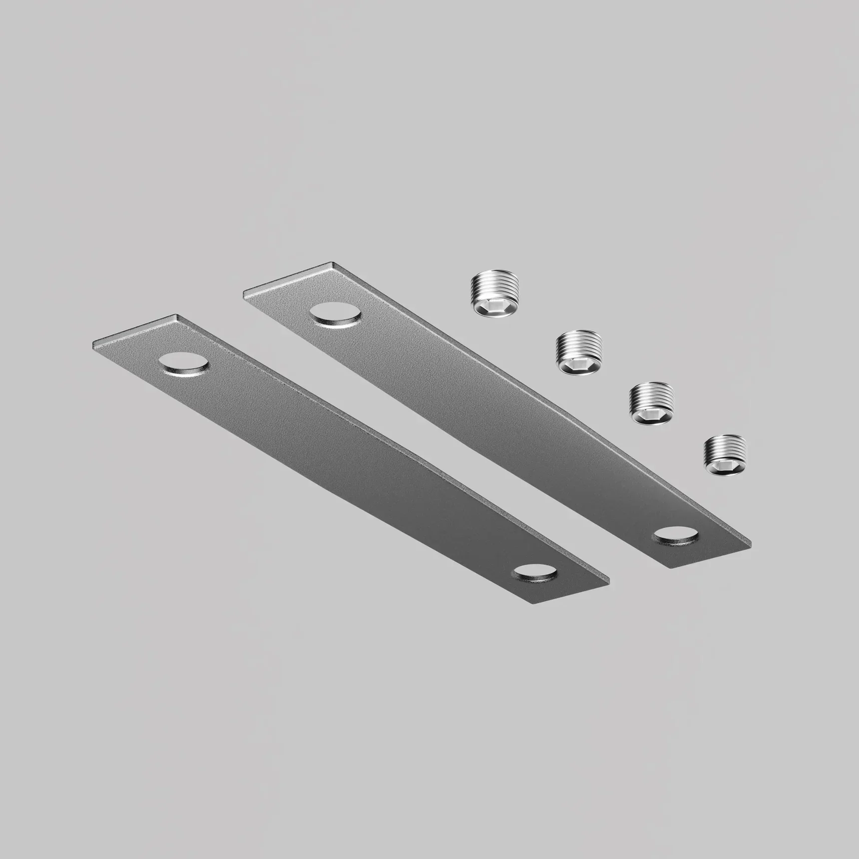 Коннектор прямой для шинопровода Levity, 2шт, TRA184C-12S