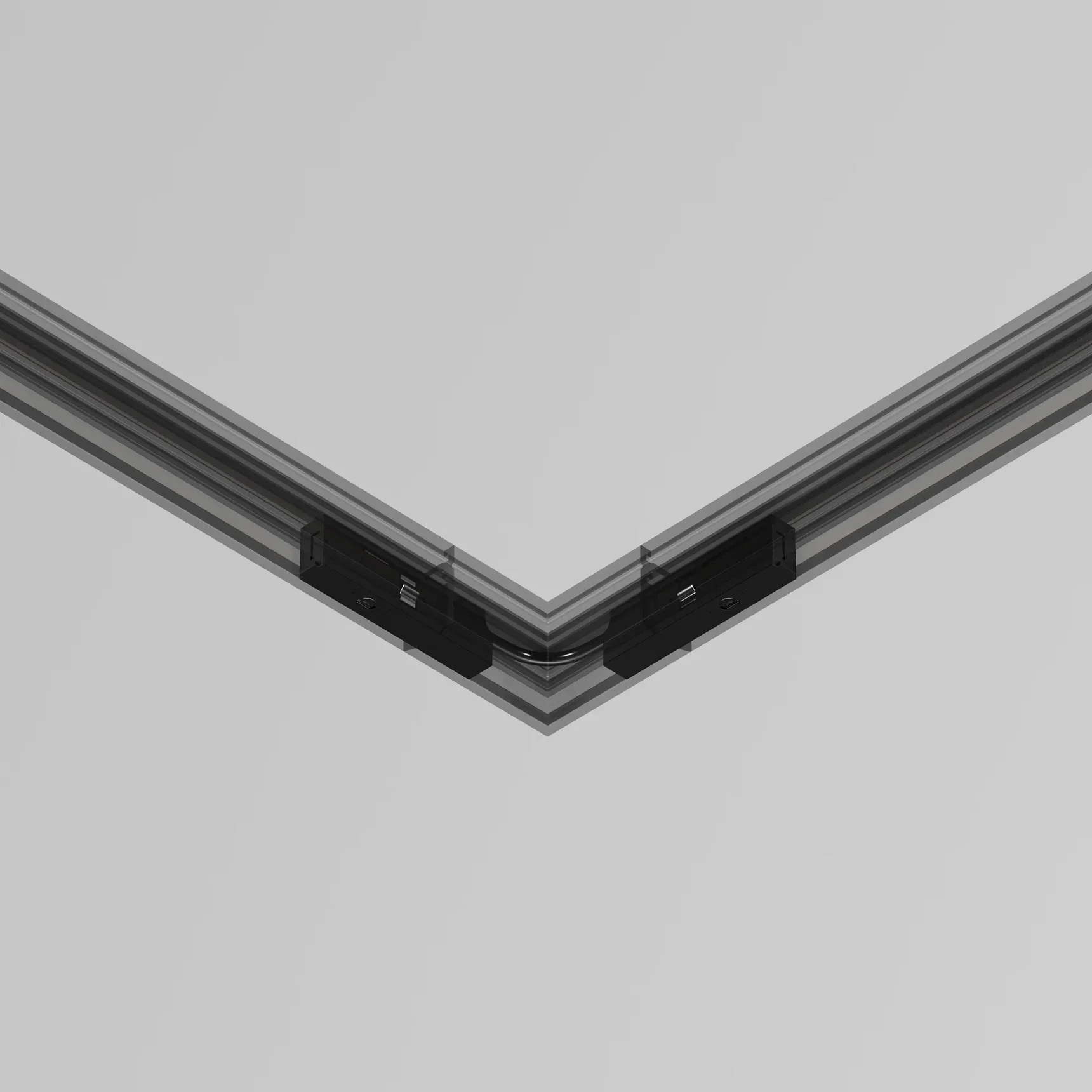 Коннектор питания угловой с проводом 6см Levity, TRA184CPC-1B-7.5