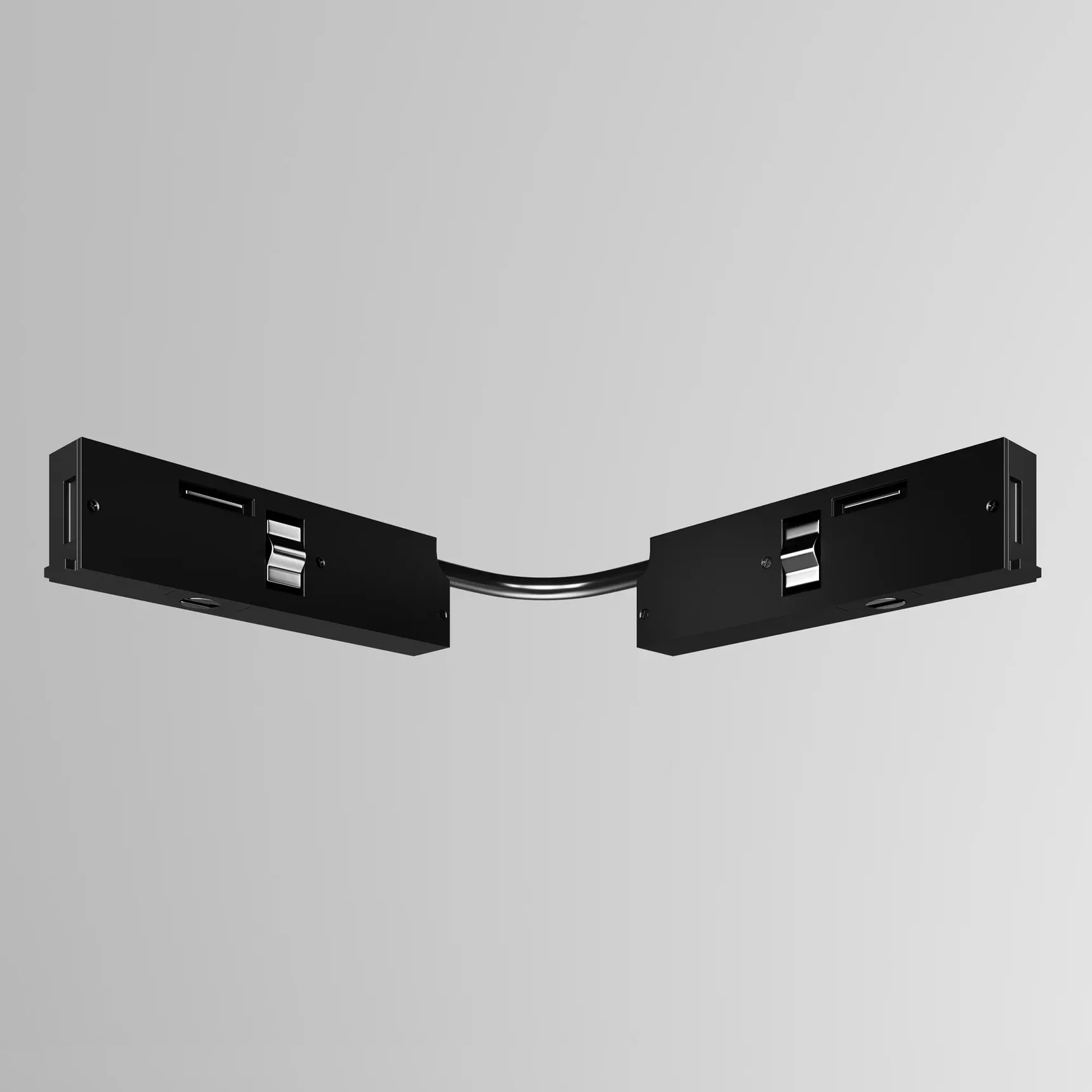 Коннектор питания угловой с проводом 6см Levity, TRA184CPC-1B-7.5