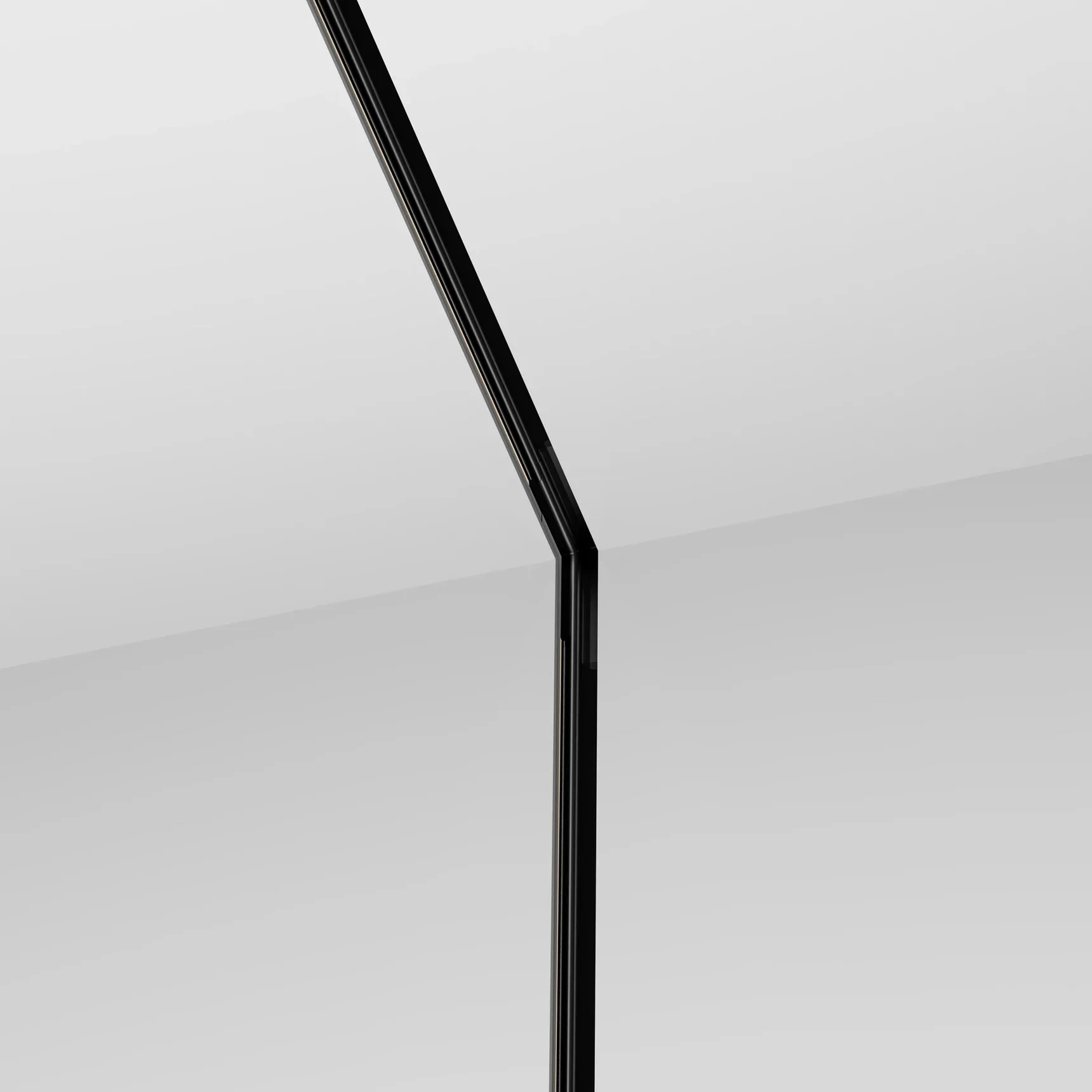 Коннектор угловой внутренний, встраиваемый под ГКЛ 9,5 мм Levity, TRA184ICL-12B