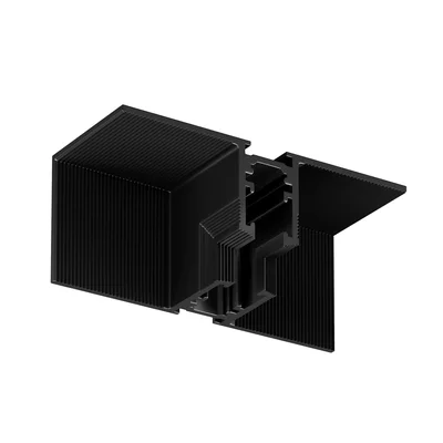 Коннектор угловой внутренний, встраиваемый под ГКЛ 9,5 мм Levity, TRA184ICL-12B