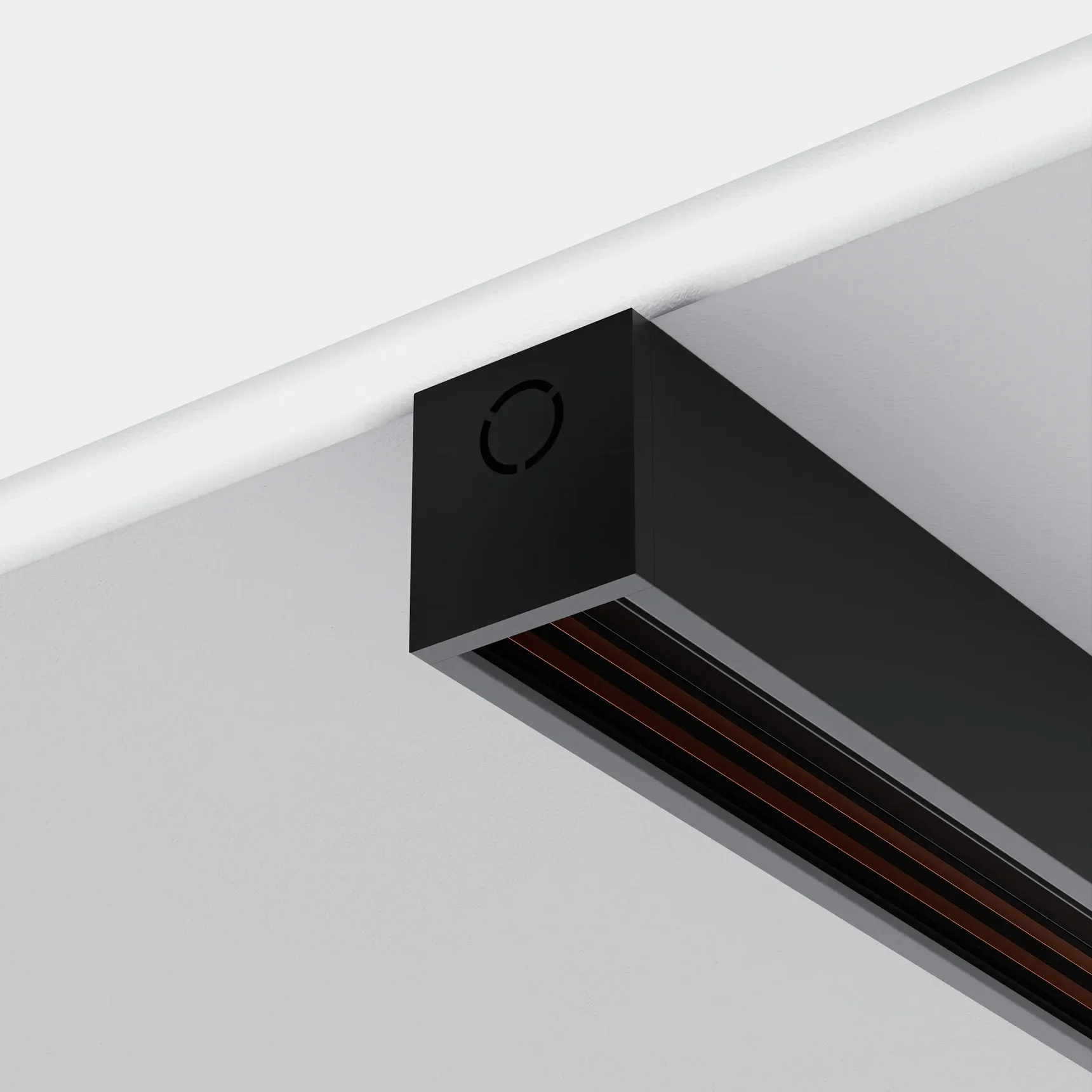 Заглушки для накладного низкопрофильного шинопровода Exility 2шт., TRAM034EC-41B