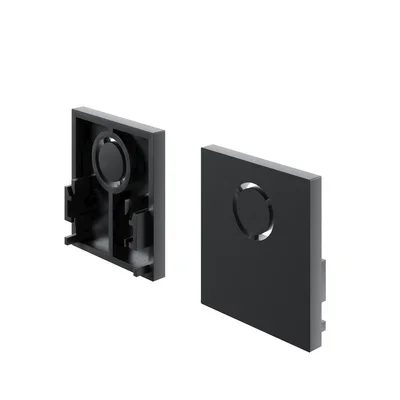 Заглушки для накладного низкопрофильного шинопровода Exility 2шт., TRAM034EC-41B