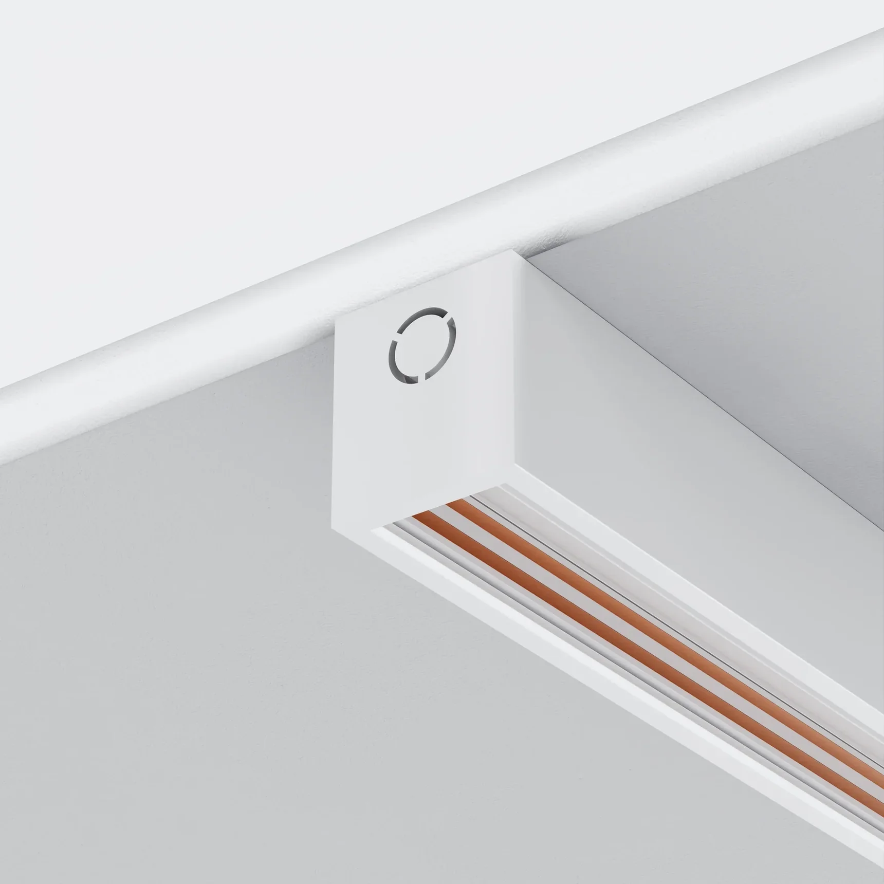 Заглушки для накладного низкопрофильного шинопровода Exility 2шт., TRAM034EC-41W