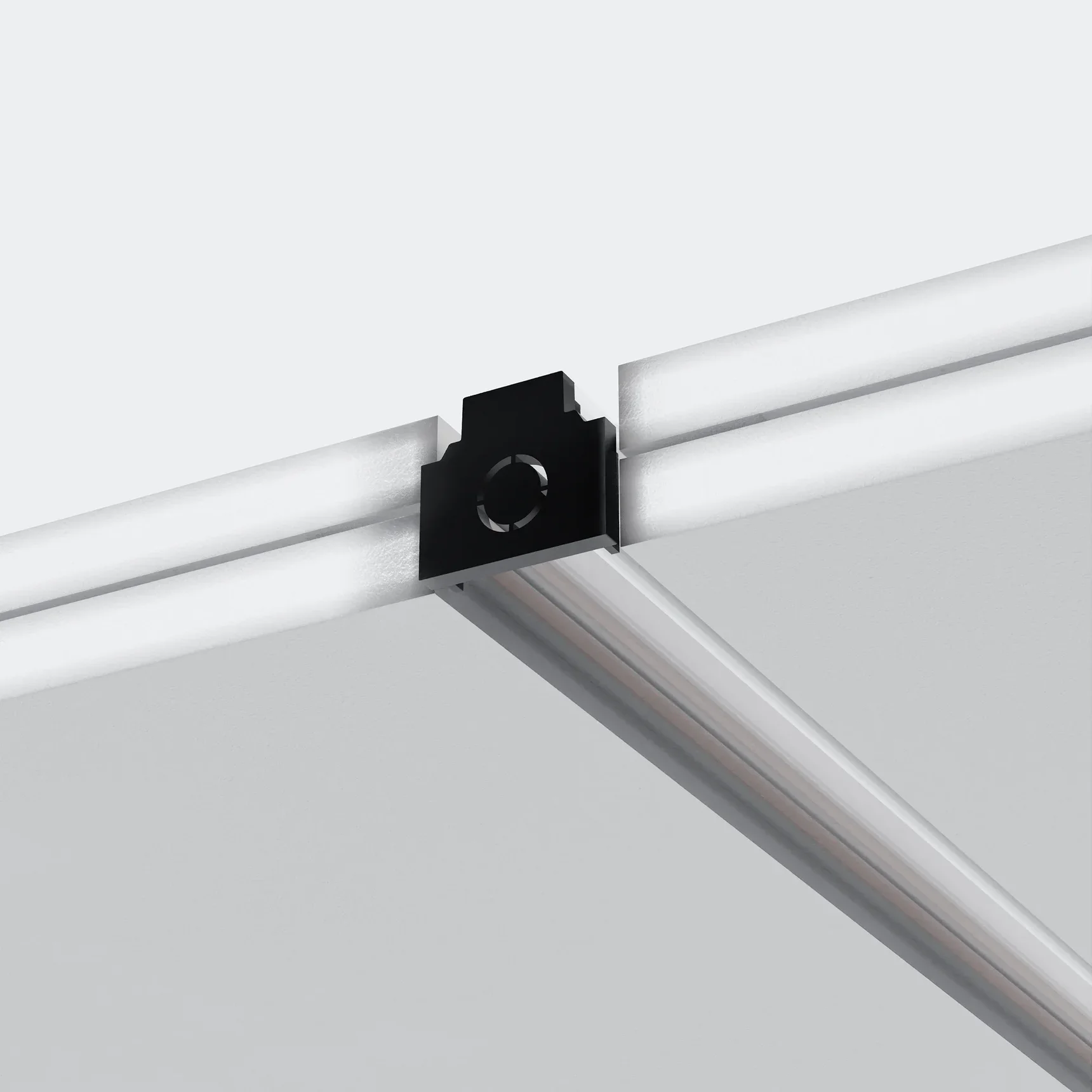 Заглушки для встраиваемого низкопрофильного шинопровода Exility 2шт., TRAM034EC-42B