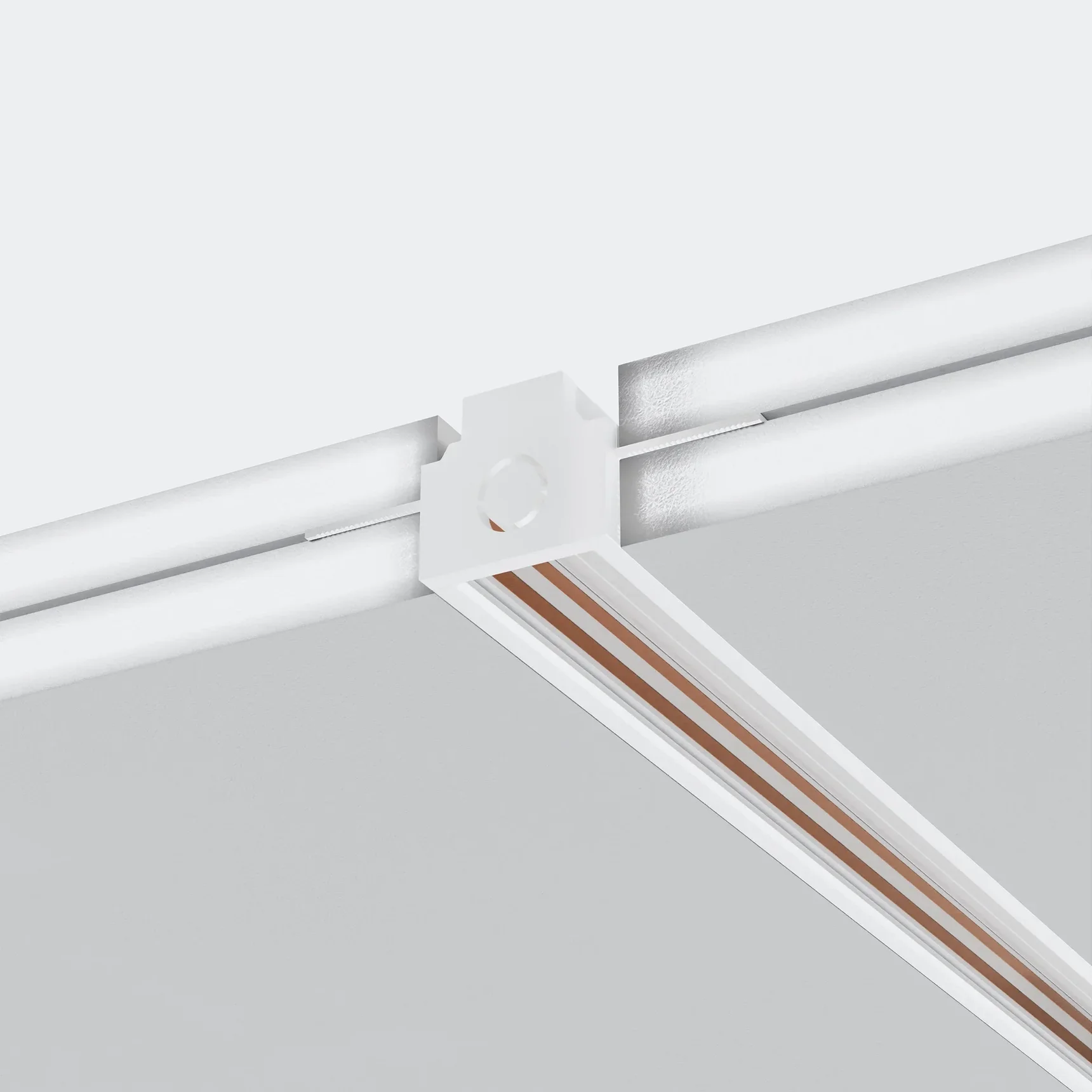 Заглушки для встраиваемого низкопрофильного шинопровода Exility 2шт., TRAM034EC-42W