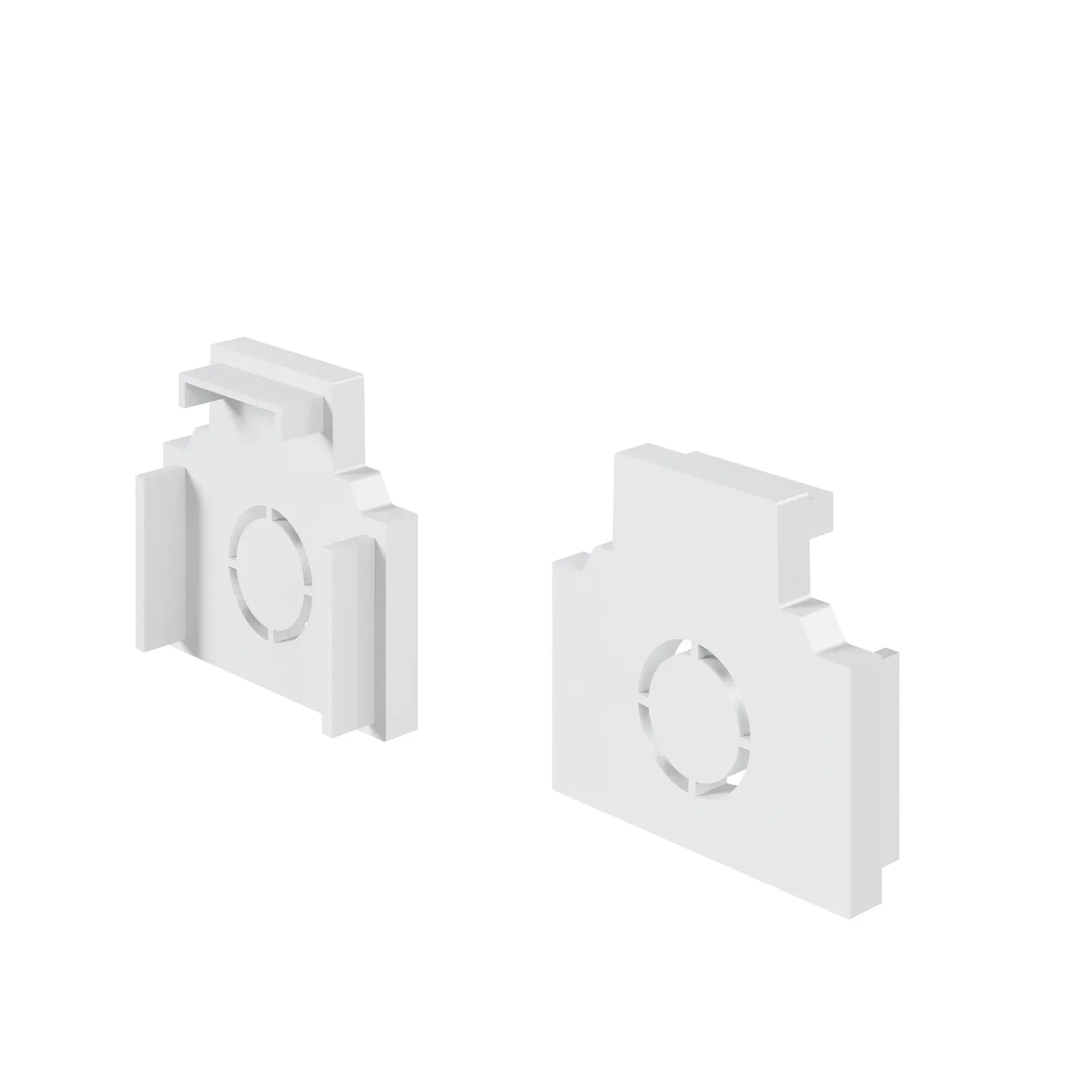 Заглушки для встраиваемого низкопрофильного шинопровода Exility 2шт., TRAM034EC-42W