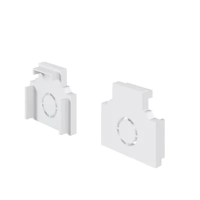 Заглушки для встраиваемого низкопрофильного шинопровода Exility 2шт., TRAM034EC-42W