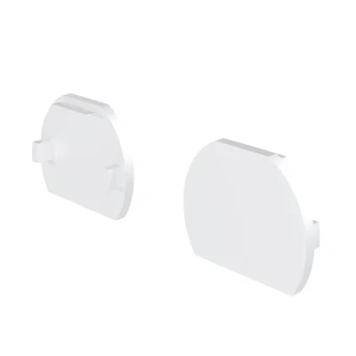 Заглушки для круглого низкопрофильного шинопровода Exility 2шт, TRAM034EC-R-41W