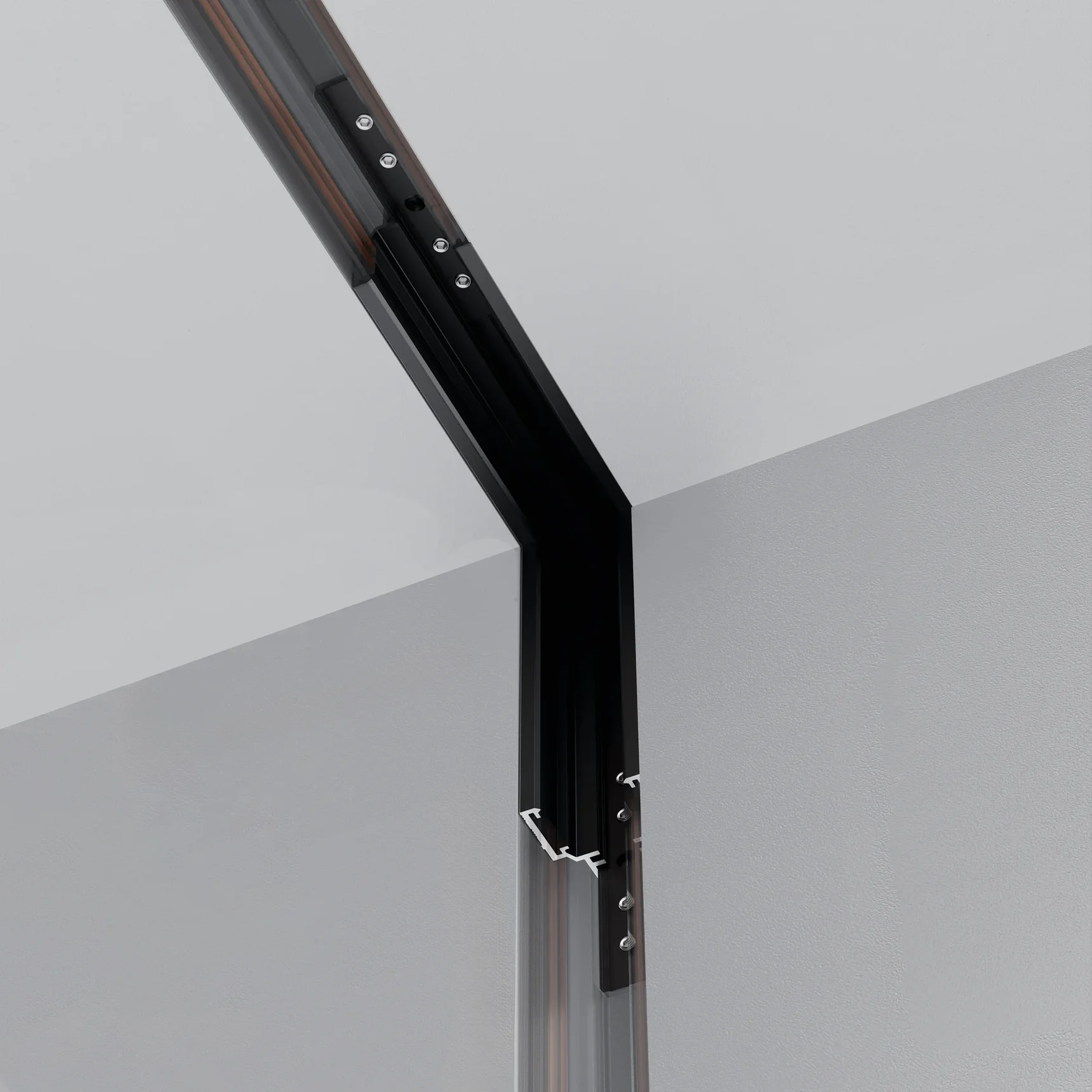 Коннектор внутренний для встраиваемого низкопрофильного шинопровода Exility, TRAM034ICL-42B