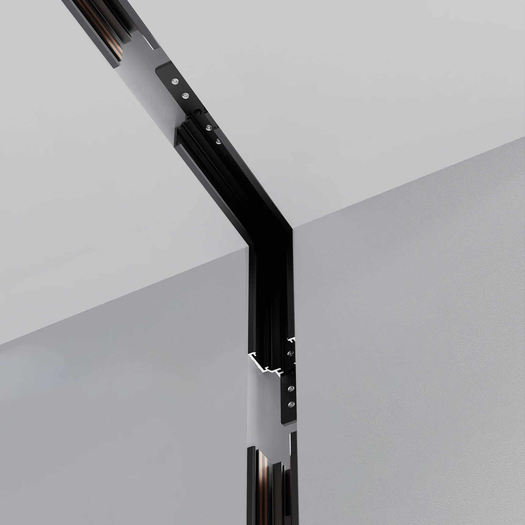 Коннектор внутренний для встраиваемого низкопрофильного шинопровода Exility, TRAM034ICL-42B