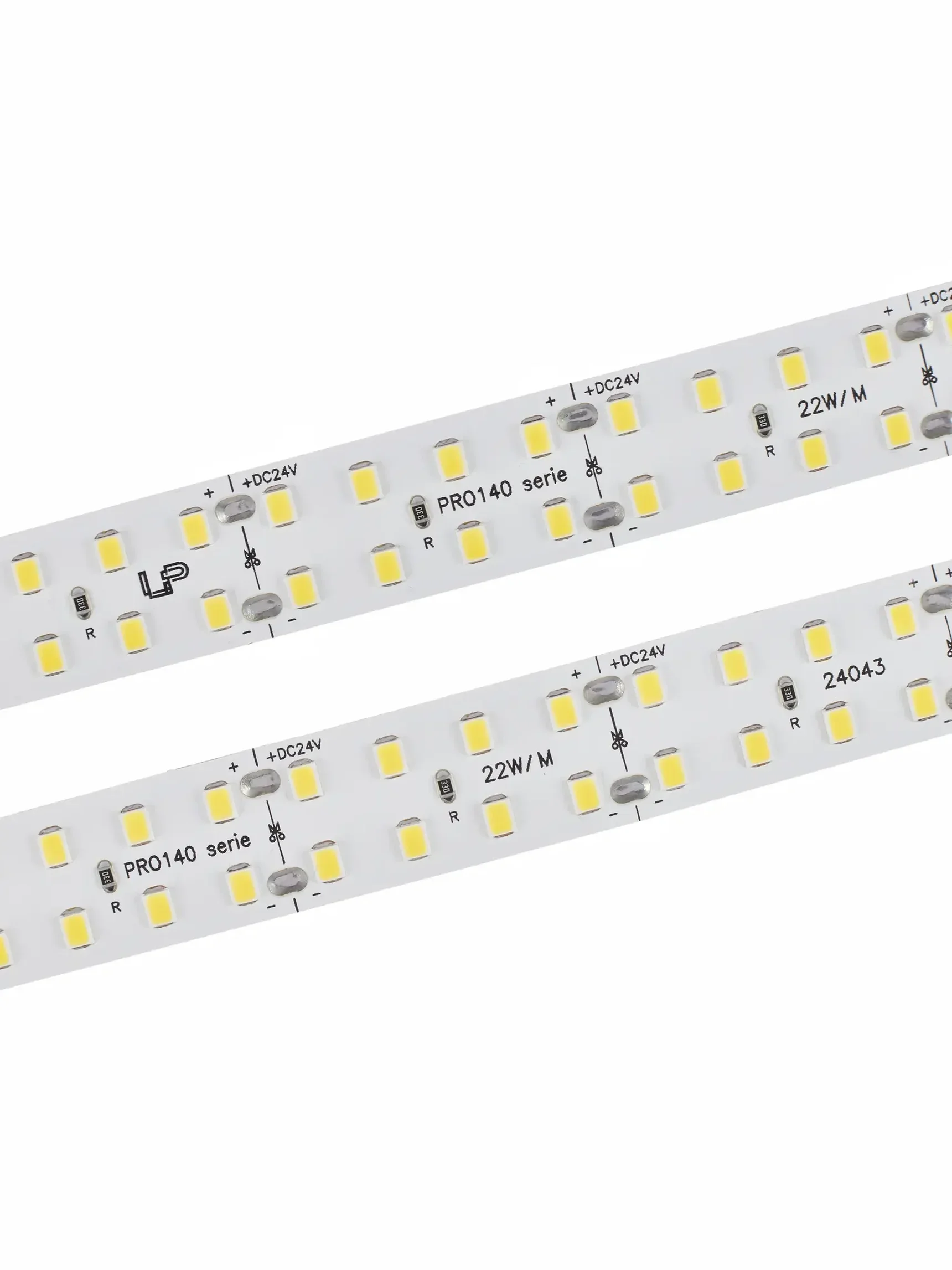 Светодиодная лента LEDS POWER двухрядная 16мм 2835 240/м (22Вт/м) 24В нейтральная, серия ПРО140 009797