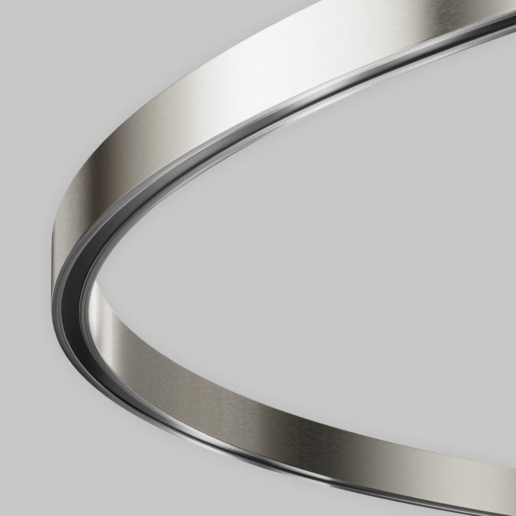 Шинопровод круглый 800 мм Flarity платина, TRX154-R-D800-PT