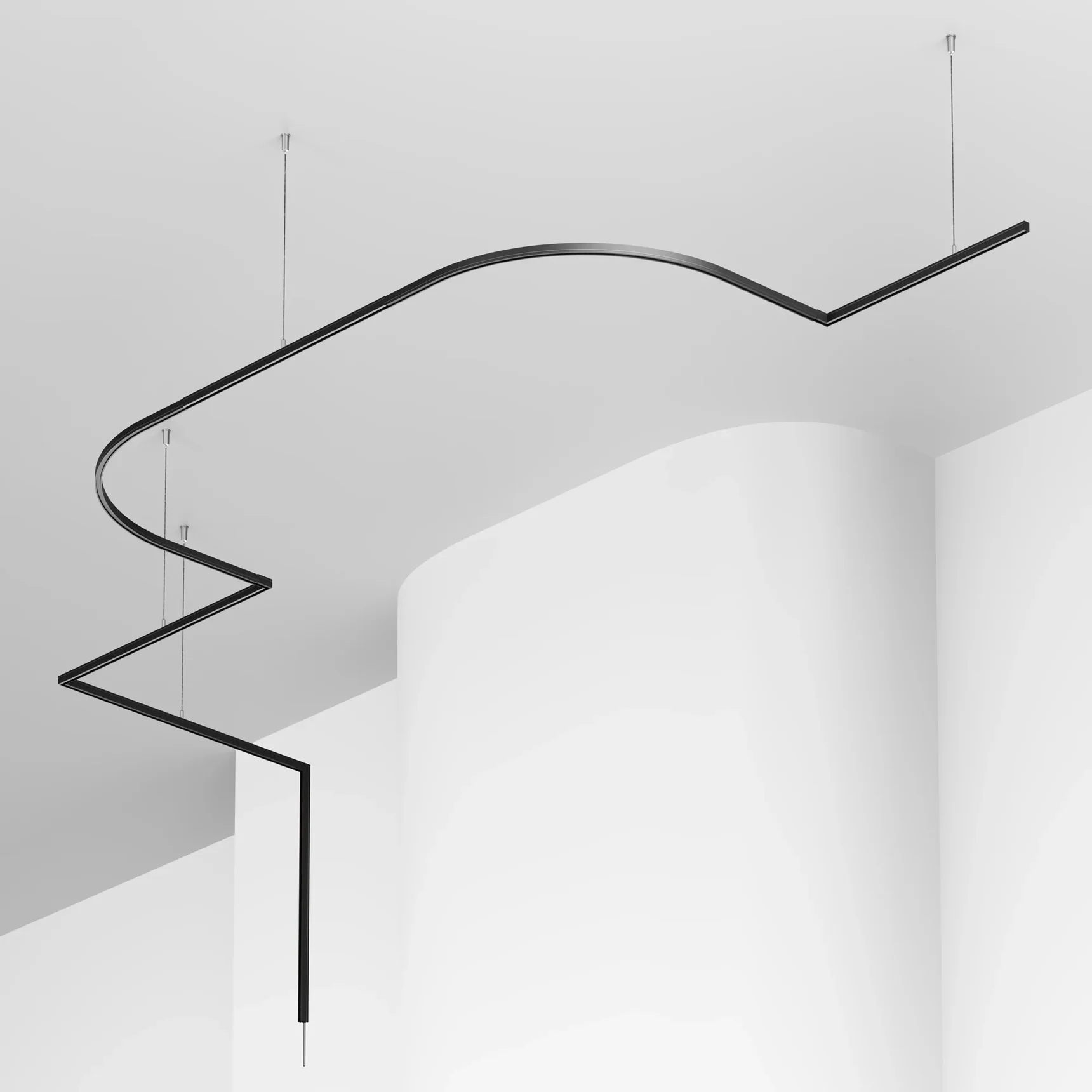 Шинопровод накладной 2м Levity, TRX184-112B-1