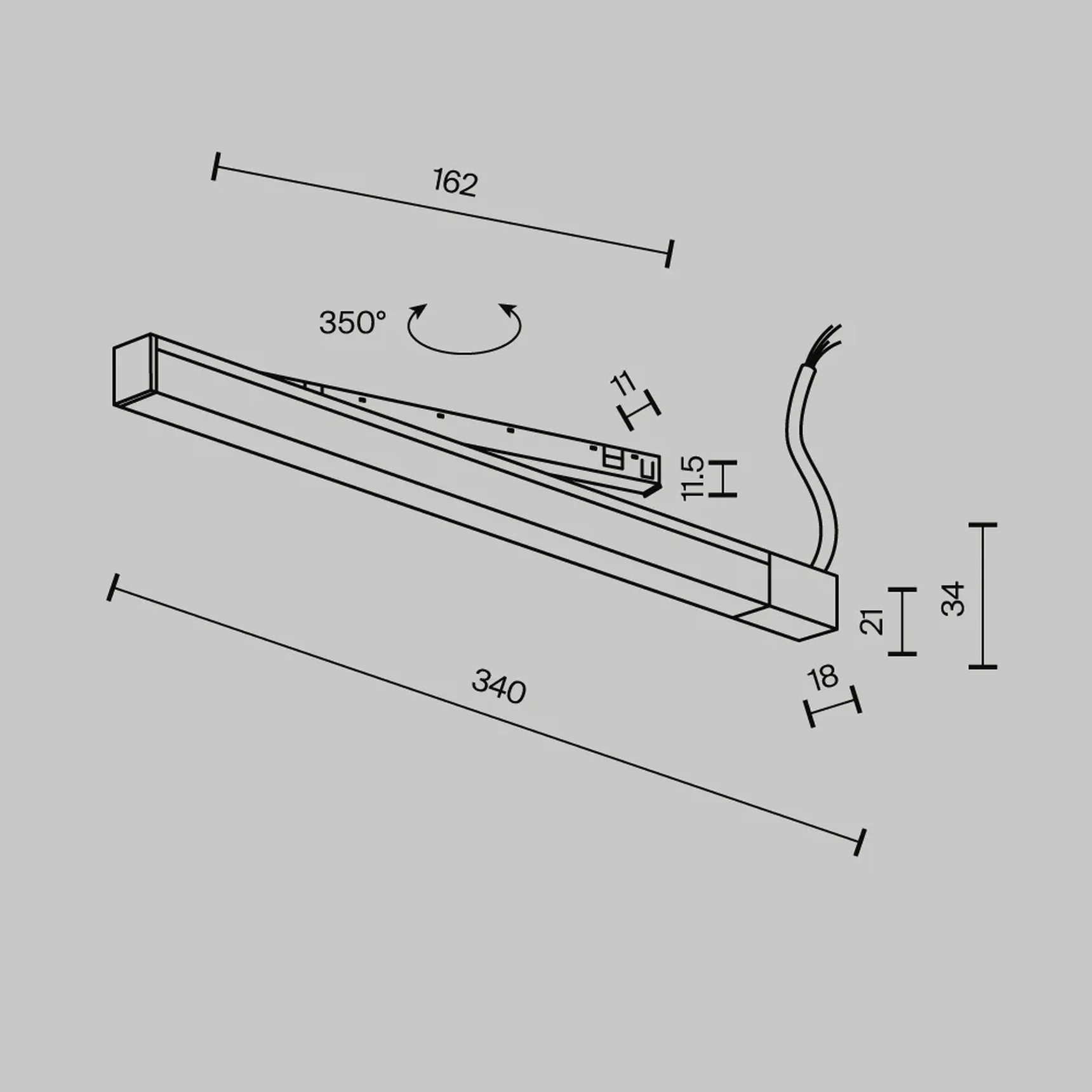 Источник напряжения встраиваемый универсальный Exility X 48В, 150Вт, черный, TRX239DR-150B