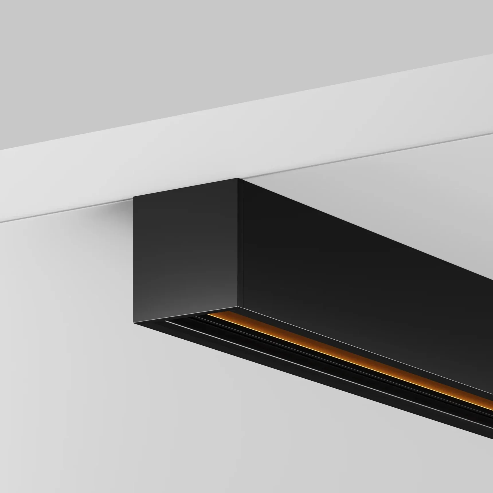 Шинопровод 2м Exility низкопрофильный накладной, черный, TRXMN034-412B