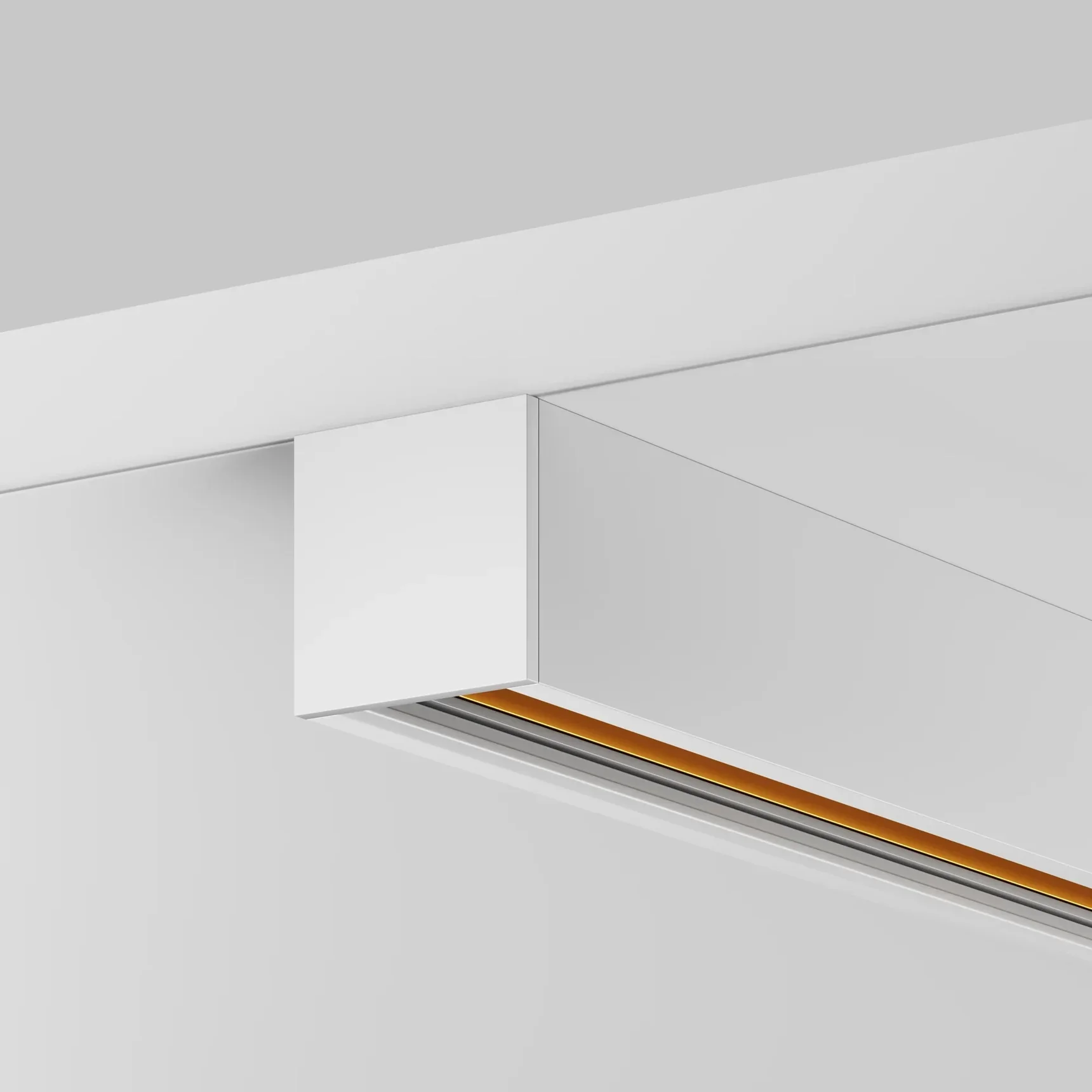 Шинопровод 2м Exility низкопрофильный накладной, белый, TRXMN034-412W