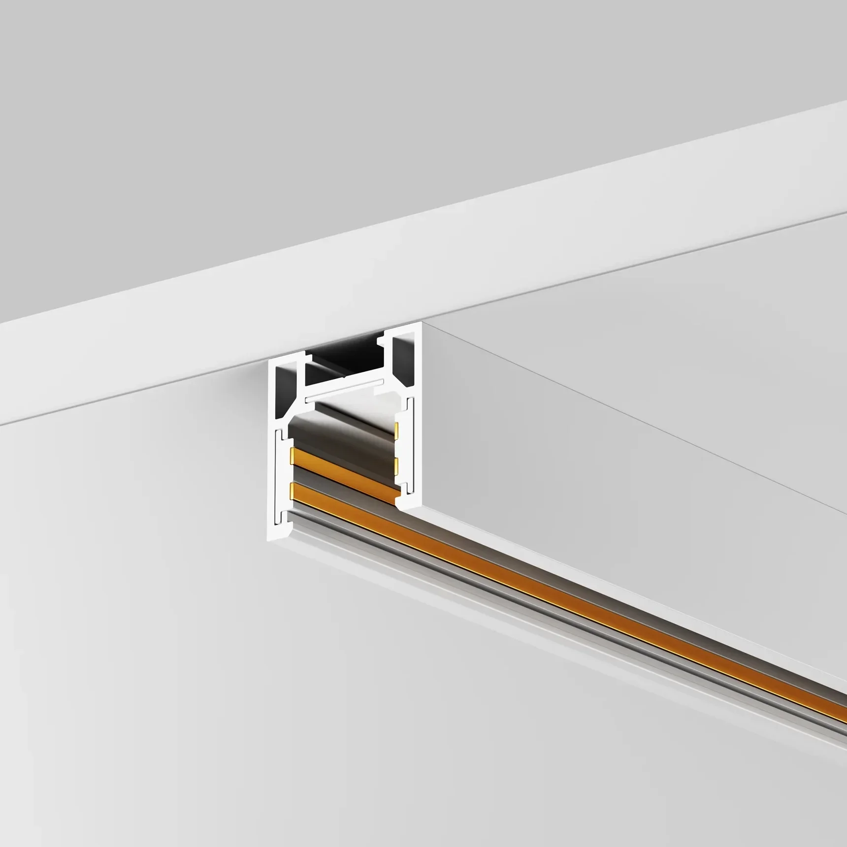 Шинопровод 2м Exility низкопрофильный накладной, белый, TRXMN034-412W