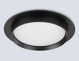 Светильник встраиваемый со сменной лампой GX70 TU5015 BK черный IP20 GX70 D150*45