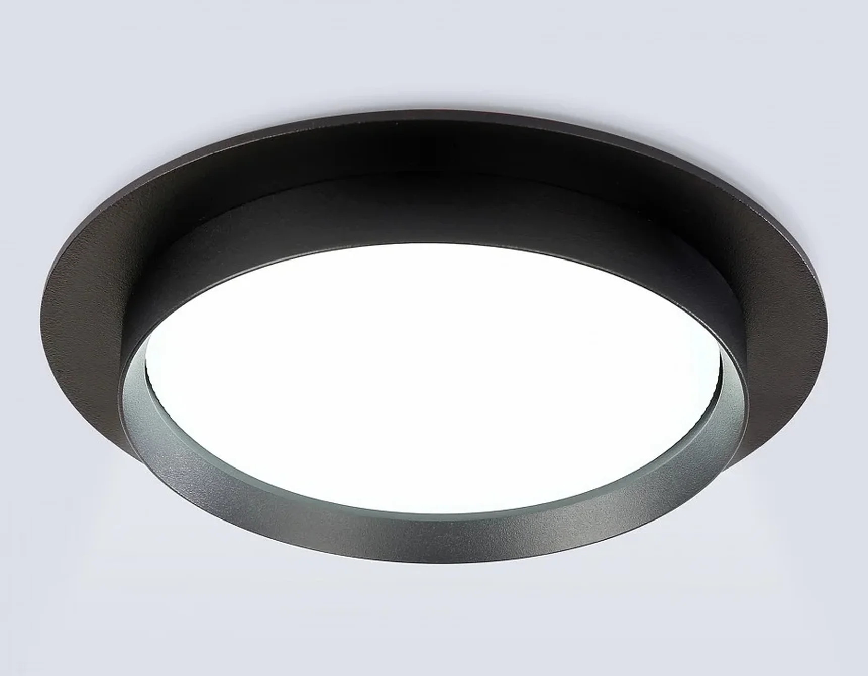 Светильник встраиваемый со сменной лампой GX70 TU5015 BK черный IP20 GX70 D150*45