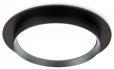 Светильник встраиваемый со сменной лампой GX70 TU5015 BK черный IP20 GX70 D150*45