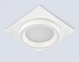 Светильник встраиваемый со сменной лампой GX70 TU5220 WH белый IP20 GX70 D150*150*52