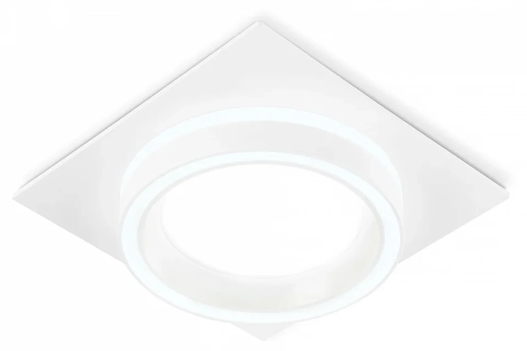 Светильник встраиваемый со сменной лампой GX70 TU5220 WH белый IP20 GX70 D150*150*52