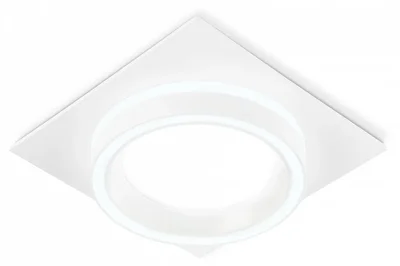Светильник встраиваемый со сменной лампой GX70 TU5220 WH белый IP20 GX70 D150*150*52