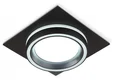 Светильник встраиваемый со сменной лампой GX70 TU5230 BK черный IP20 GX70 D150*150*52