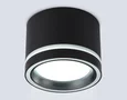Светильник накладной TU5531 BK черный IP20 GX70 D120*87