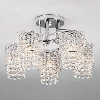 Потолочный светильник Eurosvet 30137/5 хром